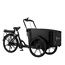 Laatikkopyörä Cargobike Flex Musta One Size