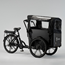 Laatikkopyörä Cargobike Flex Musta One Size