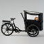 Laatikkopyörä Cargobike Flex Dog Musta One Size