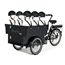 Laatikkopyörä Cargobike Classic Kindergarten Musta One Size