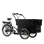 Laatikkopyörä Cargobike Classic Kindergarten Musta One Size