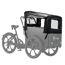 Cargobike Kapell 4-barn Flex / DeLight / Dog Black