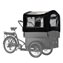 Cargobike 6-Kids Classic Kindergarden Black