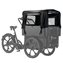 Cargobike 6-Kids Delight Kindergarden Black