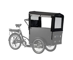 Cargobike Kapell Square Premium Classic Black