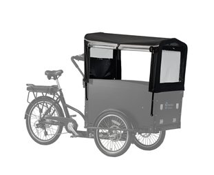 Cargobike Square Premium Classic Black