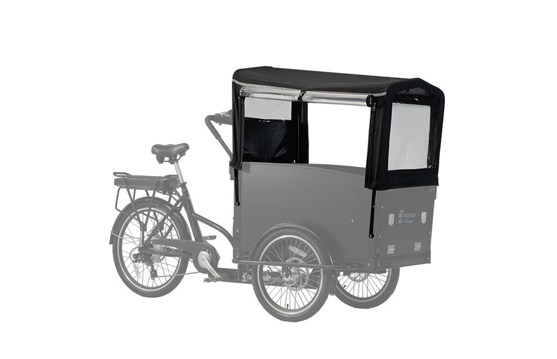 Cargobike Kapell Square Premium Classic Black