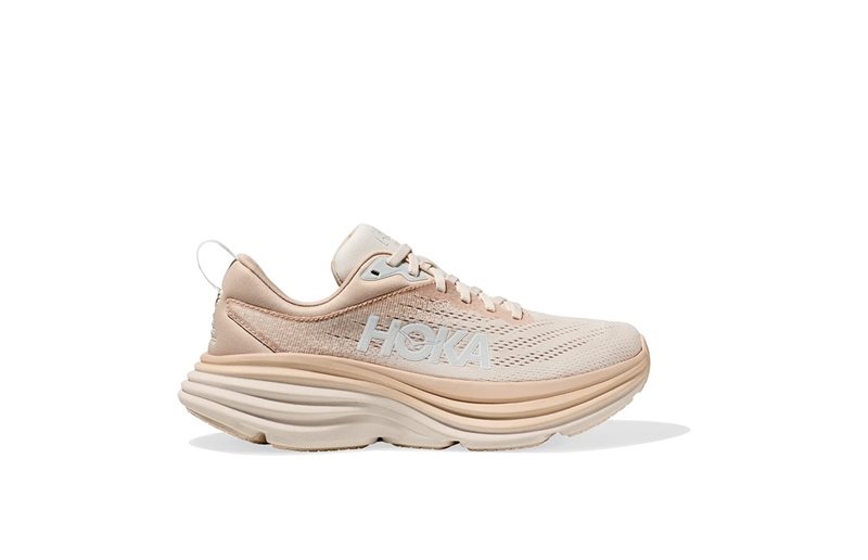 Hoka Runningshoe Bondi 8 Shifting Sands/Eggnog