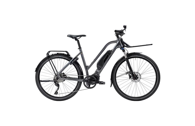Naisten sähköpyörä Ecoride Tripper X AXS M-10 27.5" Harmaa
