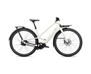 Naisten sähköpyörä Orbea Diem 10 Ivory White Gloss
