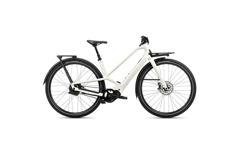 Naisten sähköpyörä Orbea Diem 10 Ivory White Gloss