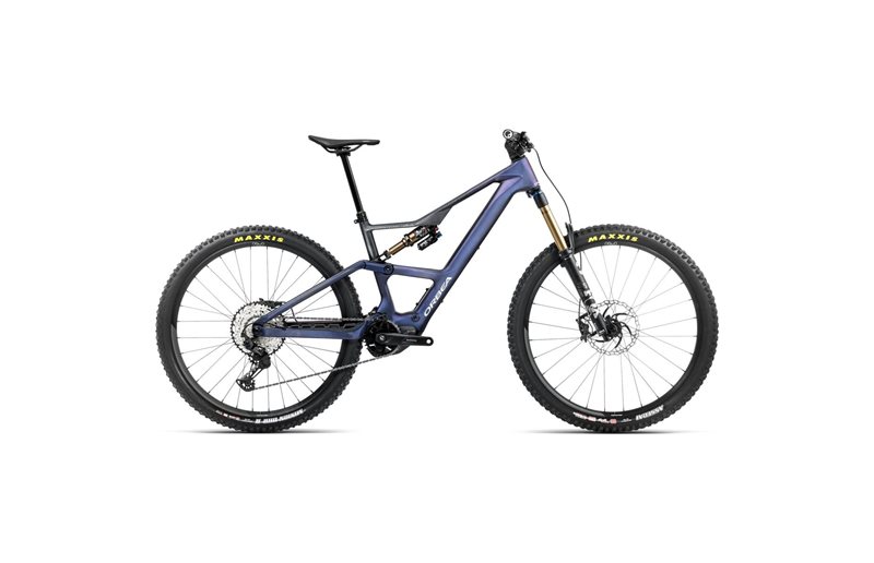 Sähkömaastopyörä Orbea Rise LT M10 420W Tanzanite Carbon View Carbon Raw Matt