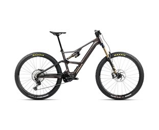 Sähkömaastopyörä Orbea Rise LT M10 630W Cosmic Carbon View Golden Sand Gloss