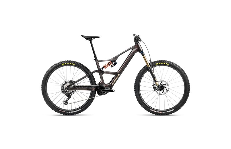 Sähkömaastopyörä Orbea Rise LT M-TEAM 630W Cosmic Carbon View Golden Sand Gloss