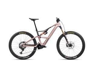 Sähkömaastopyörä Orbea Rise LT M-TEAM 630W Desert Rose Carbon Raw Matt