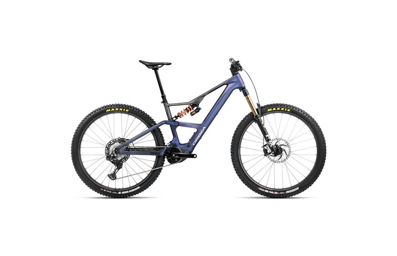 Sähkömaastopyörä Orbea Rise LT M-TEAM 630W Tanzanite Carbon View Carbon Raw Matt