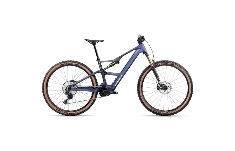 Sähkömaastopyörä Orbea Rise SL M10 630W Tanzanite Carbon View Carbon Raw Matt