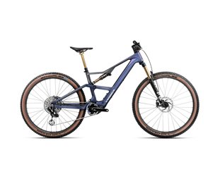 Orbea El Mtb Rise SL M-LTD 630W Tanzanite Carbon View Carbon Raw Matt