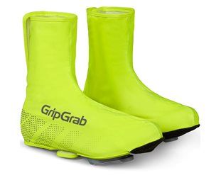 GripGrab RIDE Hi-Vis Vedenpitävät maantie-kengänsuojat Yellow Hi-Vis