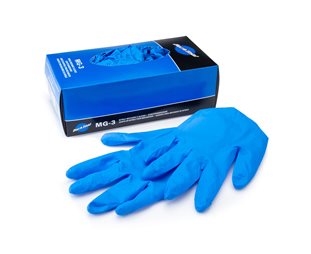 Kumihanskat Park Tool MG-3 Nitrile Mechanic's Gloves 100kpl Laatikko