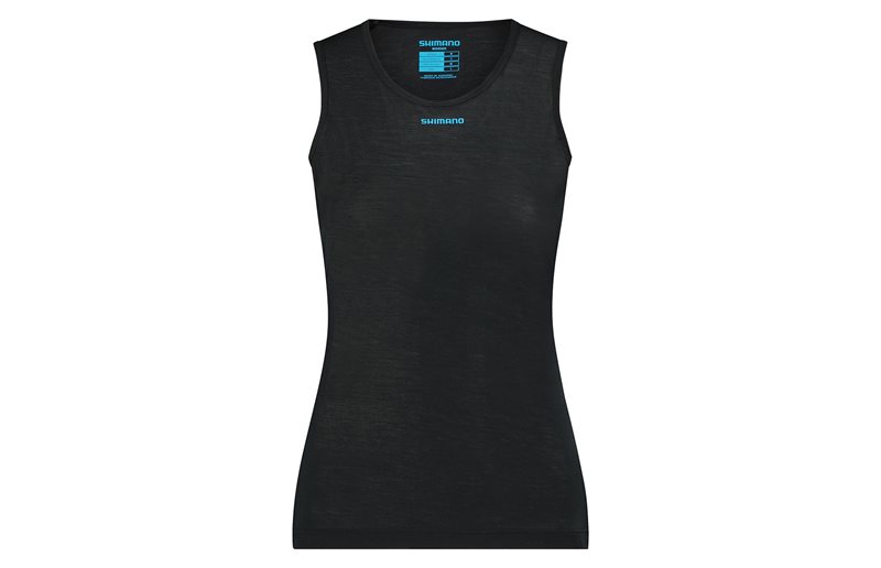 Shimano Aluskerrasto Vertex Prima Naisten Base Layer Musta