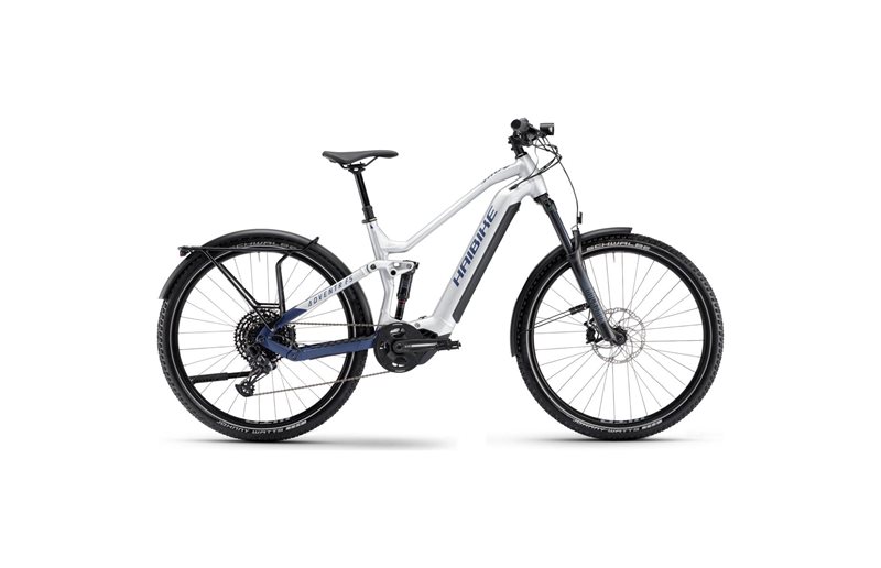 Haibike Elcykel hybrid Adventr 9 Silver/Dark Blue Matt