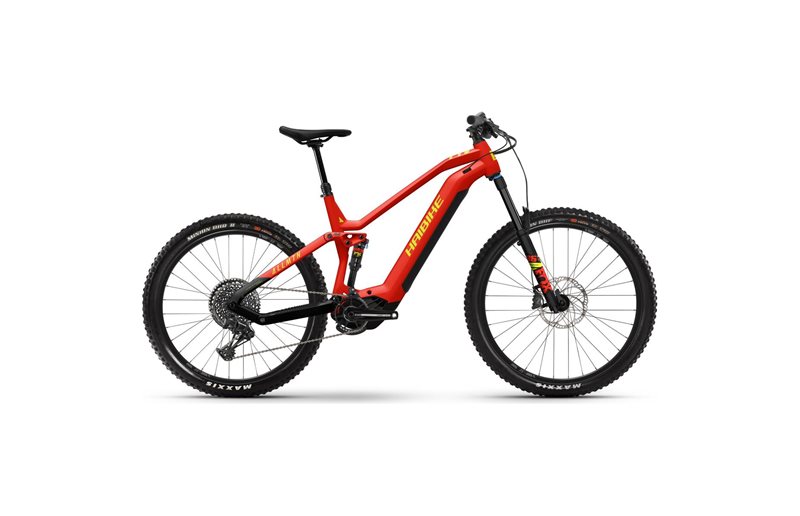 Haibike Sähkömaastopyörä AllMtn 7 Matt Red Blk/Neon