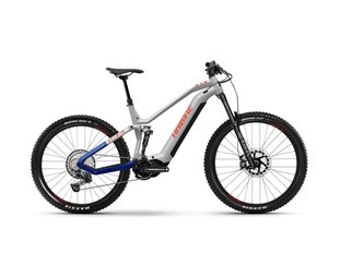 Sähkömaastopyörä HAIBIKE AllMtn 7 Grey/Blue/Red Gloss