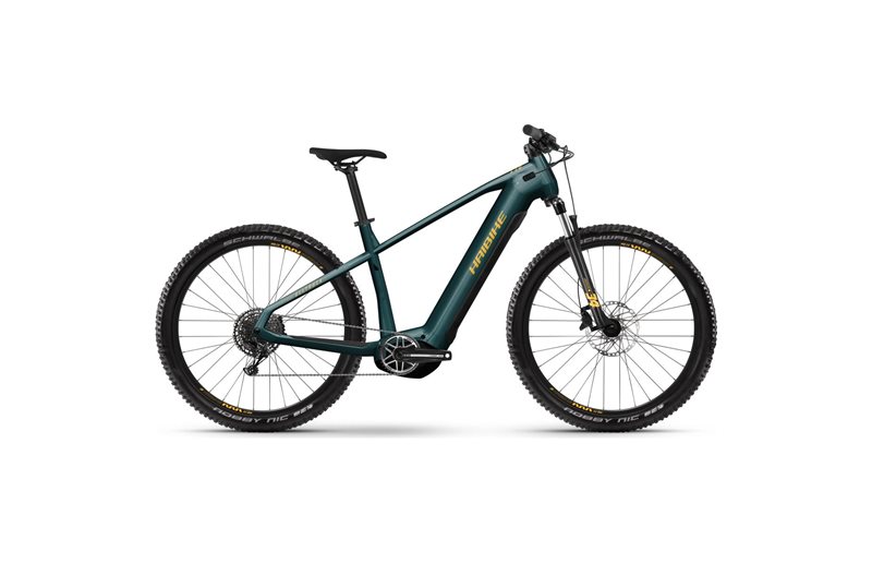 Sähkömaastopyörä HAIBIKE AllTrack 6 Ocean/Orange/Black Gloss