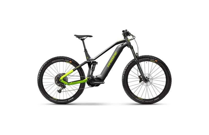 Sähkömaastopyörä HAIBIKE AllTrail 9 Titan/Lime/Black Matt
