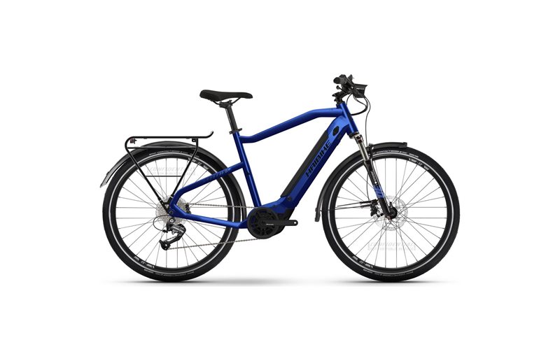 Haibike Elcykel hybrid Trekking 4 High Gloss Matt Blue/Blk