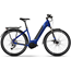 Naisten sähköpyörä HAIBIKE Trekking 4 Low Gloss Matt Blue/Blk