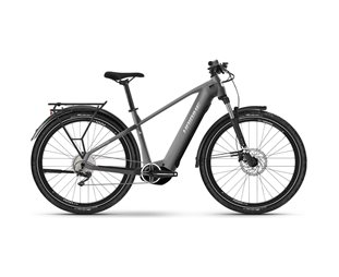 Sähköpyörä HAIBIKE Trekking 4 High Dark Silver/Pearl Matt