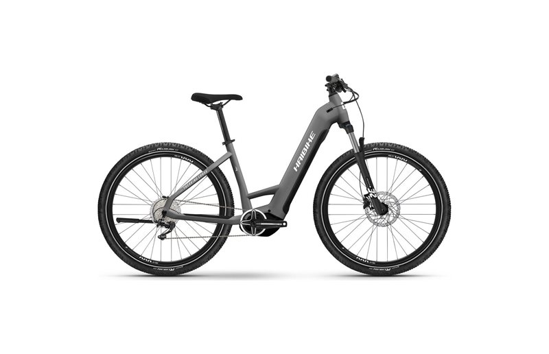 Sähköpyörä HAIBIKE Trekking 4 Cross Dark Silver/Pearl Matt