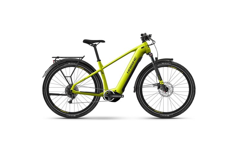 Haibike Elcykel hybrid Trekking 5 High Lime/Black Gloss