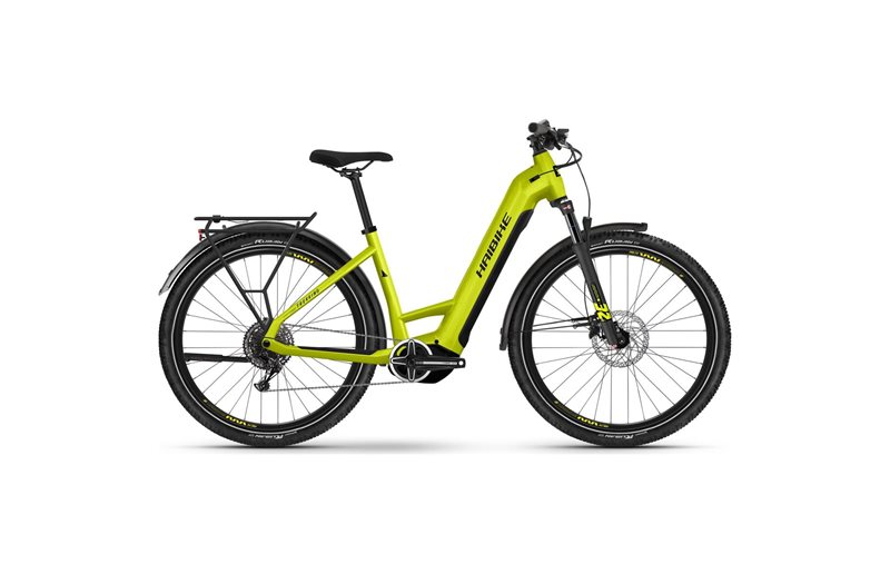 Haibike Elcykel hybrid Trekking 5 Low Lime/Black Gloss