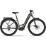 Naisten sähköpyörä HAIBIKE Trekking 5 Low Olive/Red Gloss