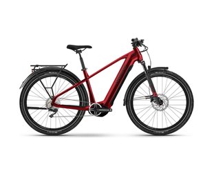 Haibike Elcykel hybrid Trekking 5 High Dynamite Red/Black Gloss