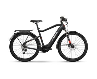 Haibike Elcykel hybrid Trekking 6 High Matt Blk Red/Reflex