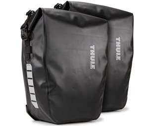 Tarakkalaukkupari Thule Shield Pannier 2x Musta