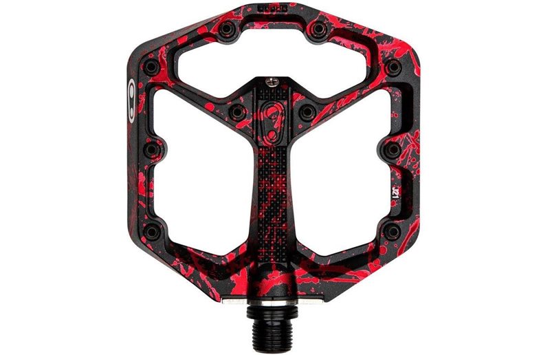 Crankbrothers Cykelpedaler Stamp 7 Svart/Röd S