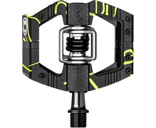 Lukkopolkimet Crankbrothers Mallet E LS Musta/Vihreä