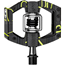Lukkopolkimet Crankbrothers Mallet E LS Musta/Vihreä
