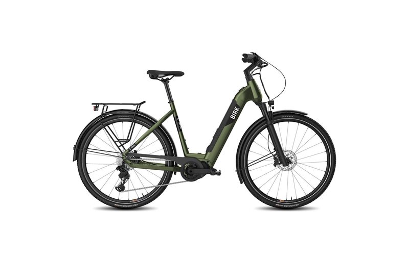 Naisten sähköpyörä Birk E-One LS Metallic Khaki
