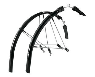SKS Skärmset Raceblade Long +150 mm 28" Road/Racer Svart