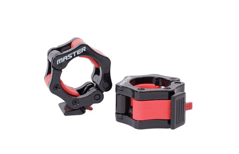 Master Fitness Painonlukot Pikalukot Abs 50 mm (Pari)