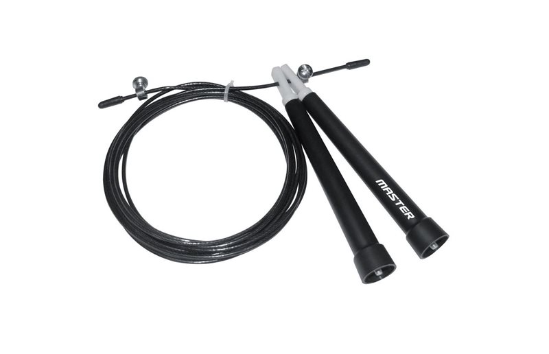 Master Fitness Hopprep Speedrope Svart