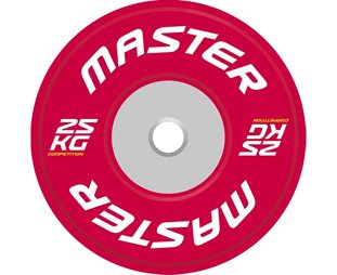 Master Fitness Painolevy Bumper Competit
