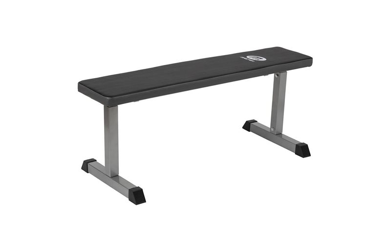 Master Fitness Träningsbänk Flat Bench Silver