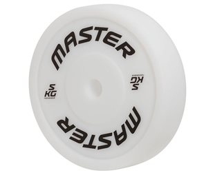 Master Fitness Vægtskive Gummi-belagt Techni